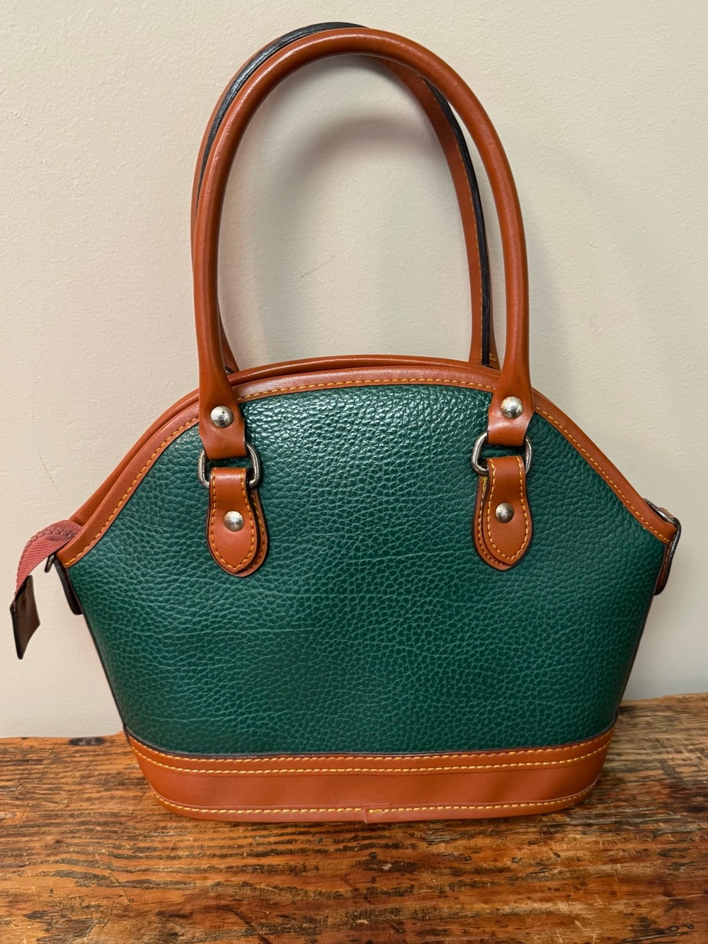 RARE Vintage 80’s/90’s Dooney & Bourke AWL Satchel in Perfect Condition - Picture 2 of 7
